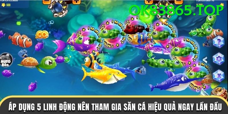 Game Bắn Cá - Phần thưởng khổng lồ